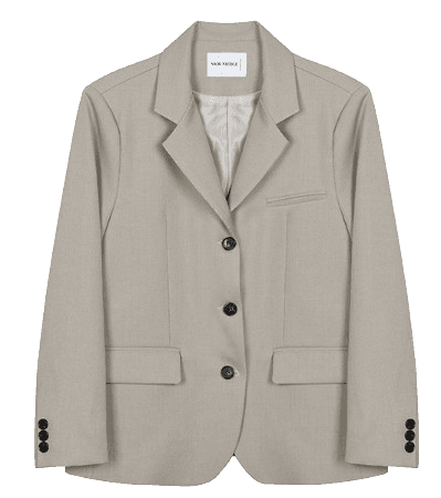 MINIMAL CLASSIC SUIT SET UP_BEIGE