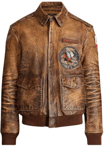 Polo Leather Bomber Jacket 446104