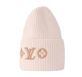 LV 헤드라인 비니 beige