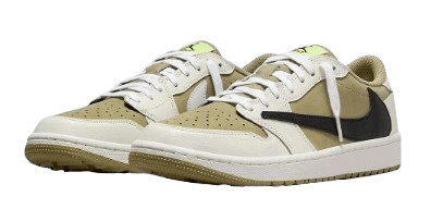 조던1 트래비스 스캇 레트로 로우 골프 NRG 뉴트럴 올리브