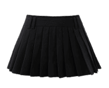 1 JINNSTUDIO 커팅 플리츠 미니 스커트