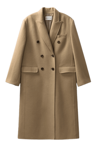 Oversize Double Handmade Coat (beige)