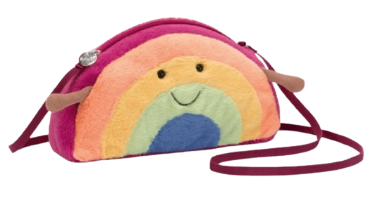 젤리캣 어뮤저블 무지개 레인보우 가방