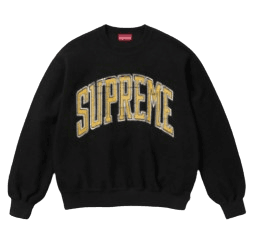 슈프림 인사이드 아웃 크루넥