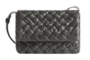 보테가베네타 스몰 럼플 메신저 백