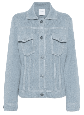 Barrie contrast-stitching denim jacket