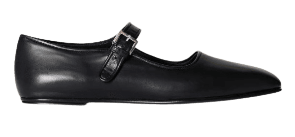 THE ROW Ava 가죽 슈즈