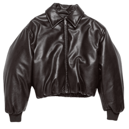 아크네스튜디오 코팅 봄버 재킷