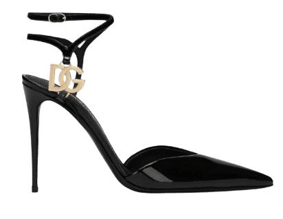 돌체앤가바나 페이던트 가죽 슬링백