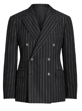 Gregory Hand-Tailored Striped Wool Suit