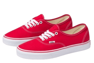 반스 코어클래식 어센틱 스니커즈 레드