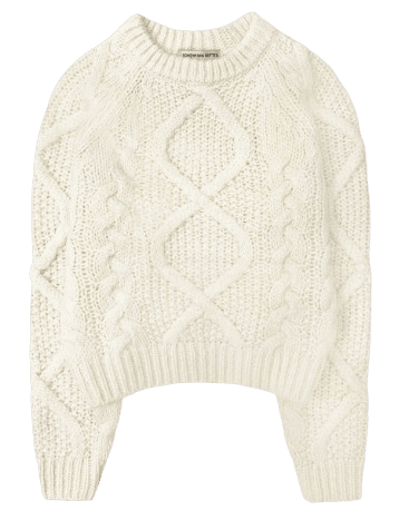 Country sweater - ivory