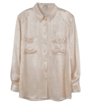 SATIN LABEL OVERFIT SHIRTS