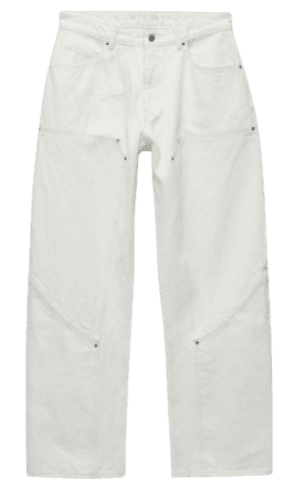 쿠어 더블니 워크 데님 팬츠