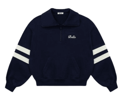 GROVE Flip half zip-up_NAVY