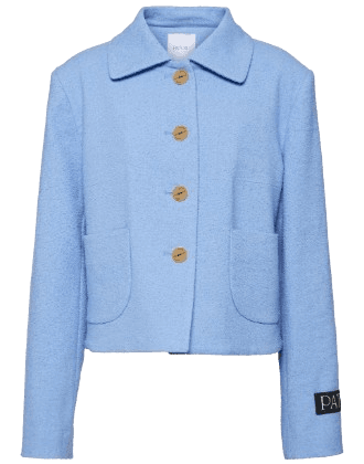 PATOU Cotton and linen-blend jacket