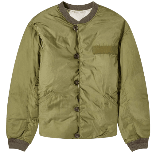 VISVIM nylon reversible down jacket