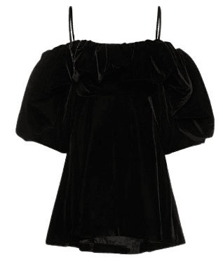 ETRO ruffle-detailing off-shoulder dress