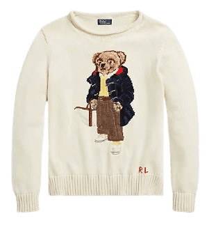 폴로 베어 코튼 스웨터