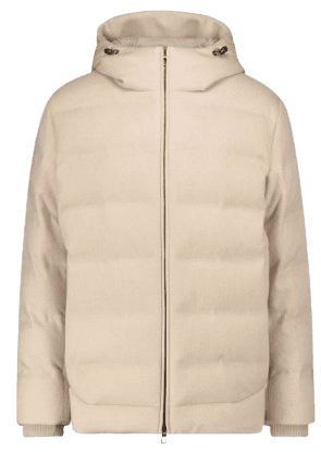 LORO PIANA 캐시미어 패딩 재킷