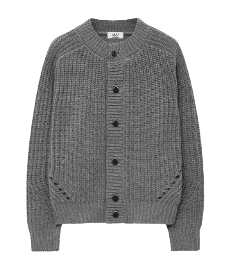 벌키 크루 라운드 니트 가디건