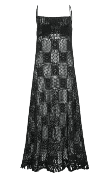 Cotton crochet one-piece