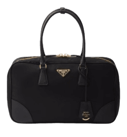 Re-Edition 1978 large Re-Nylon and Saffiano leather two-handle bag