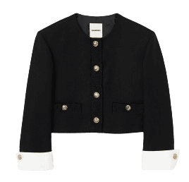 산드로 크롭 재킷