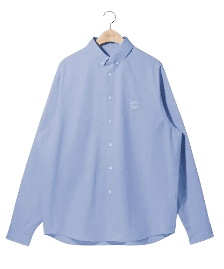 노앙 LOGO OXFORD SHIRT PASTEL BLUE