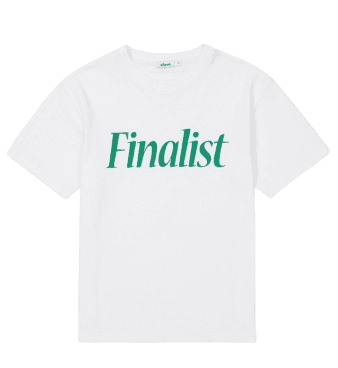 CLOVE MY BRAND Finalist Logo T-Shirt (White)