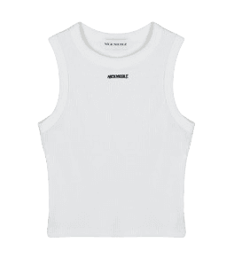 MINIMAL CROP SLEEVELESS TOP_IVORY