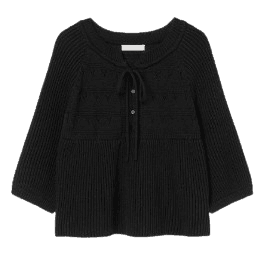 Ribbon Crochet Knit Pullover VC2433PO301M