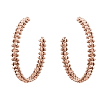 Cartier 클래쉬 드 까르띠에 후프 이어링, SMALL 모델