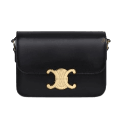 틴 트리옹프백 샤이니 카프스킨 블랙