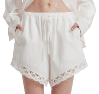 YAN Trunk Shorts - White