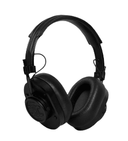 헤드폰 - 트리옹프 엠보싱 부드러운 카프스킨 블랙