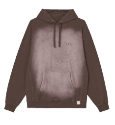 BLEACHED DYED HOODIE