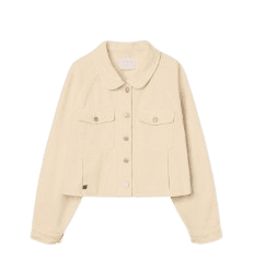 Denim Crop Shirt Jacket VC2433JK301M