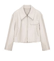 비건 레더 크롭 점퍼 nel4sm202_9f