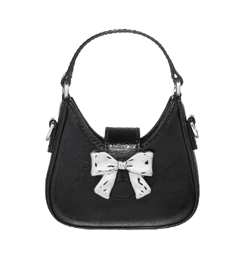 1071 ribbon mini hobo bag
