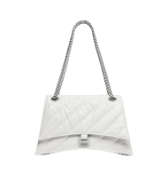 여성 퀼트 CRUSH MEDIUM 체인백 옵틱 화이트