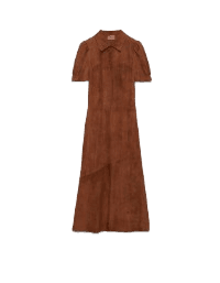 Suede dress