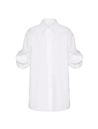 컴팩트 포플린 블라우스