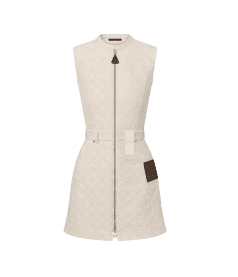 모노그램 필 쿠페 집업 드레스