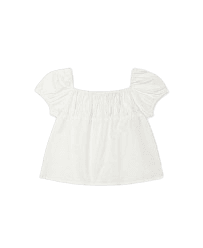 SHIRRING COTTON TOP