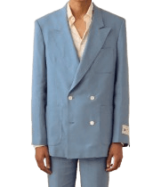 Edward Double Breasted Linen Jacket