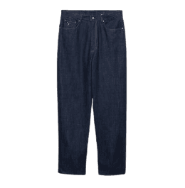 와이드 셀비지 데님 진